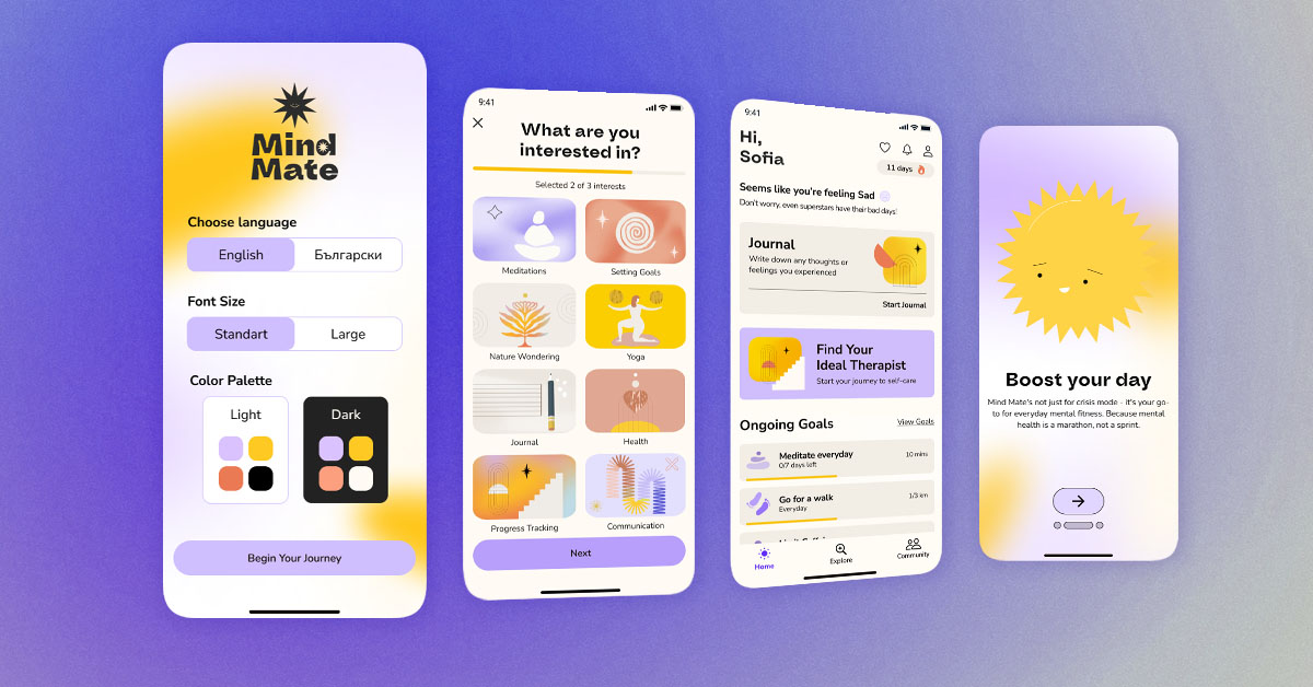 MindMate UX project