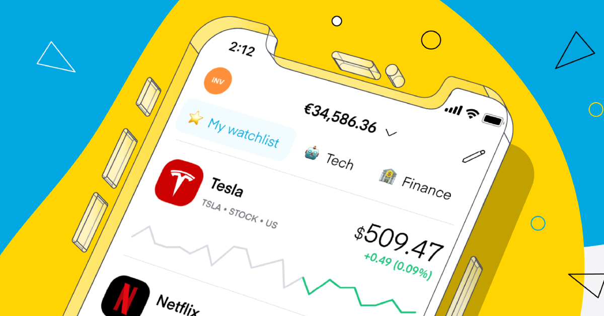 visualization of the telerik academy partner trading 212's application